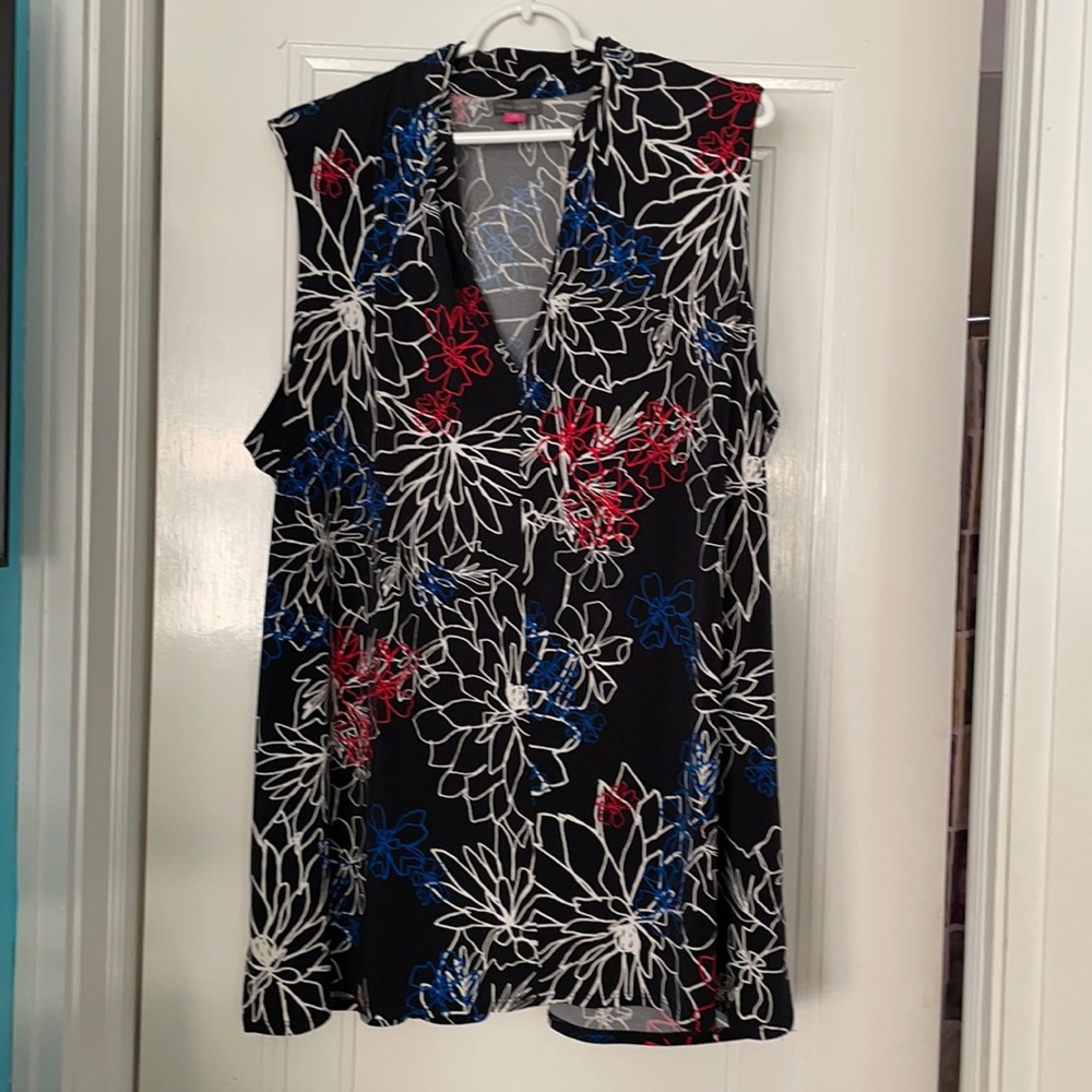 Black dressy tank tunic